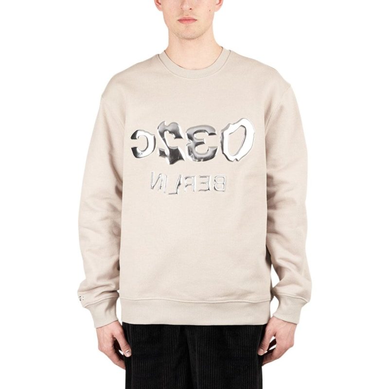 032c glitch selfie sweatshirt sand 335700