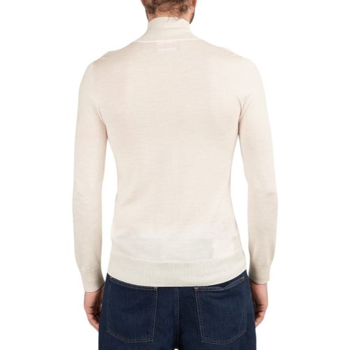 032c logo turtleneck weiss 408160