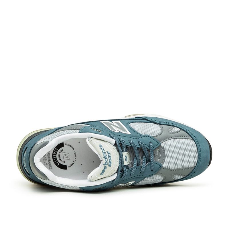 new balance m 991 made in uk blau silber 573534