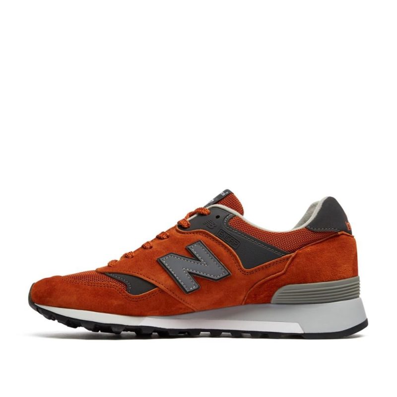 new balance m577 org made in england orange grau 109340