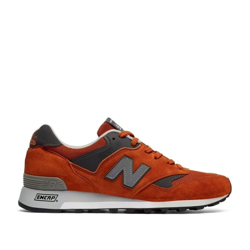 new balance m577 org made in england orange grau 151621