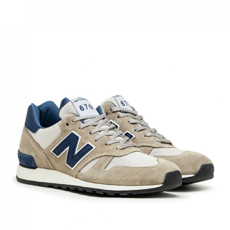 new balance m670 orc made in england beige navy 178588