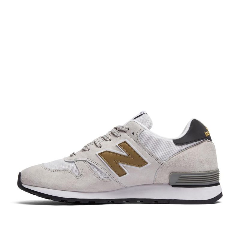 new balance m670 owg made in england weiss gold schwarz 657602