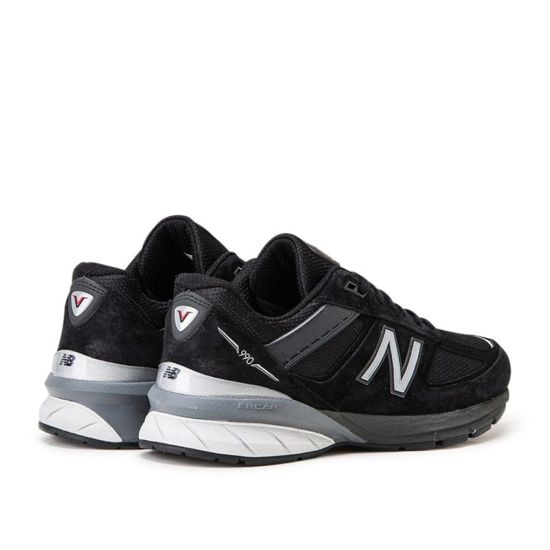 new balance m990 bk5 made in usa schwarz silber 145863