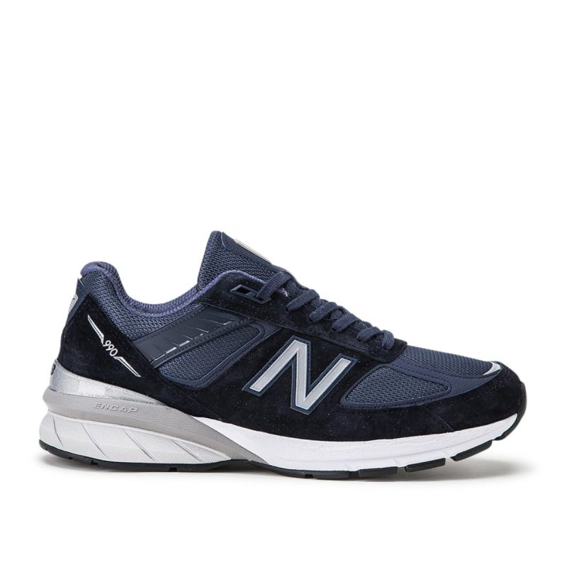 new balance m990 nv5 made in usa navy silber 543746