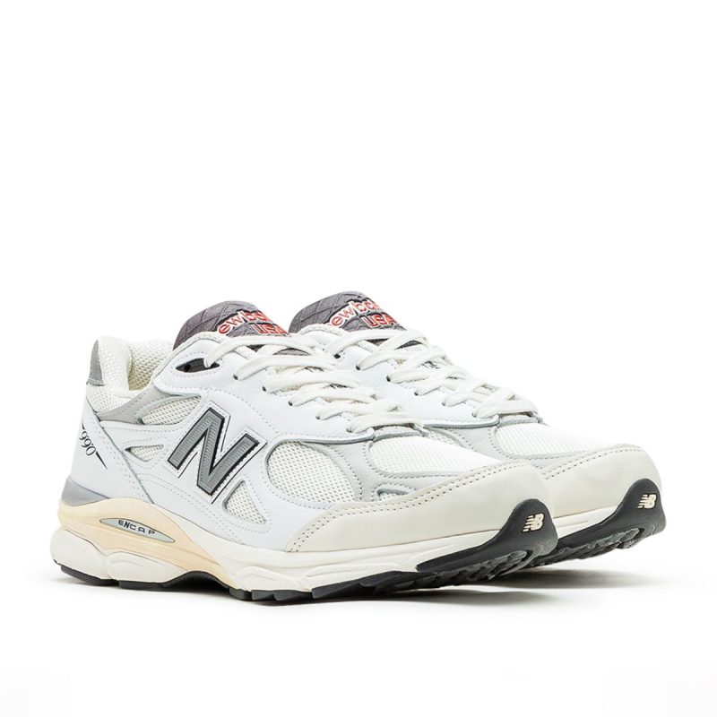 new balance m990al3 made in usa sea salt weiss grau 565379