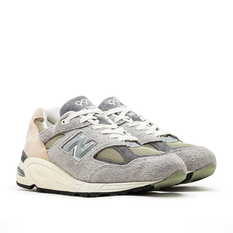 new balance m990td2 made in usa grau beige 742053