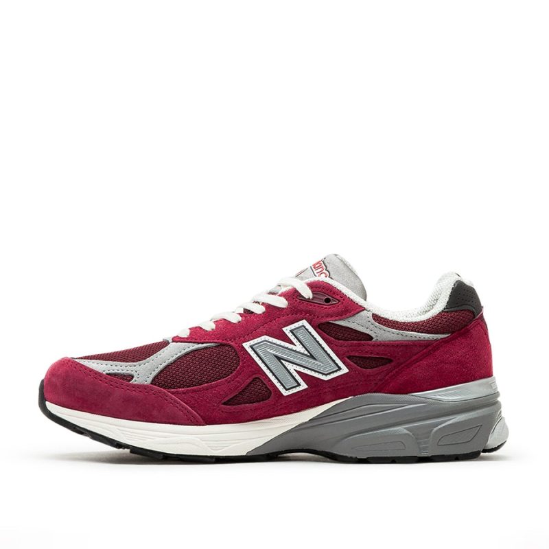 new balance m990tf3 made in usa scarlet rot grau 818418