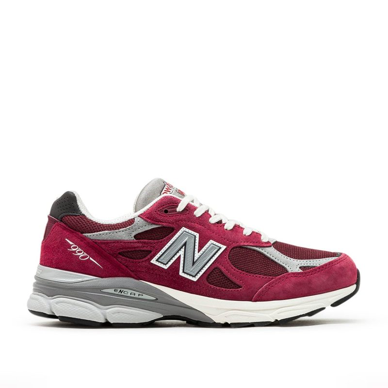 new balance m990tf3 made in usa scarlet rot grau 836761