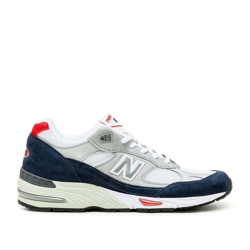 new balance m991 gwr made in england weiss navy grau 646247