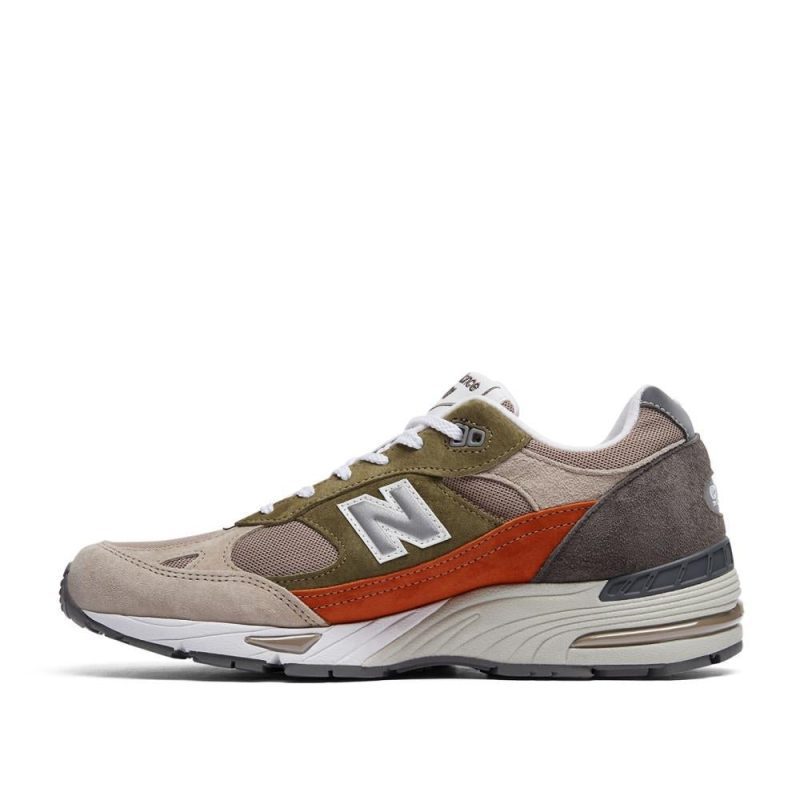 new balance m991 ngo made in england nude grun orange 457294