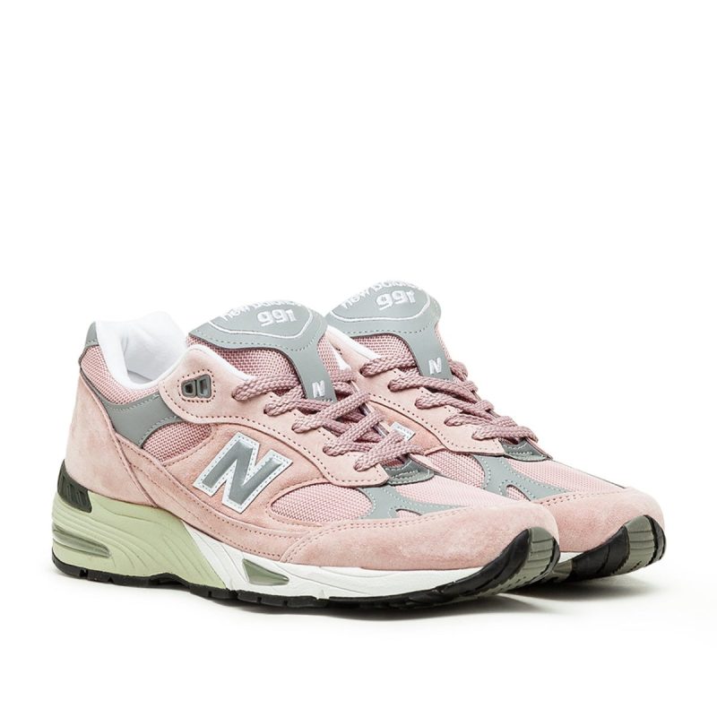 new balance m991 pnk made in england rosa grau 358838