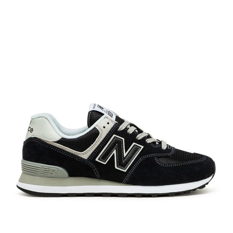 new balance ml574 egk schwarz grau 482654