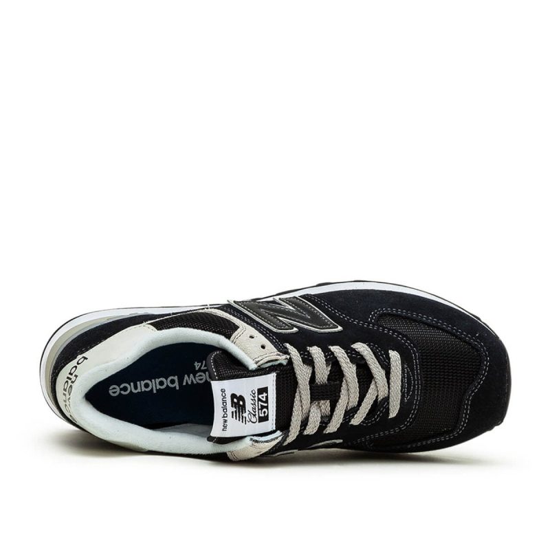 new balance ml574 egk schwarz grau 511114