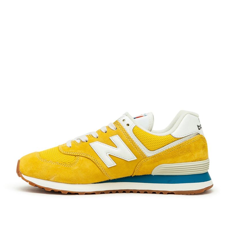 new balance ml574 hb2 vintage pack gelb weiss 992848