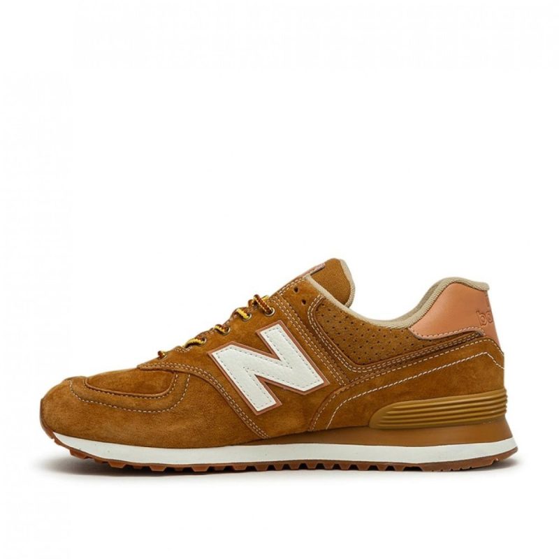 new balance ml574 xaa braun 744534