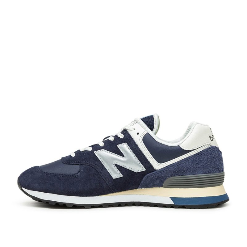 new balance ml574te navy weiss 578753