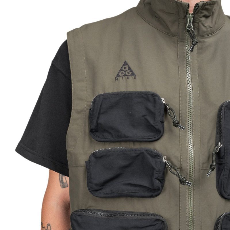 nike acg vest olive schwarz 208732