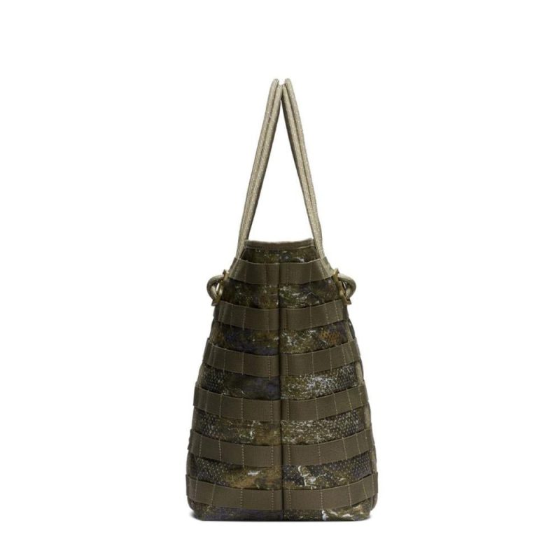 nike af1 printed tote bag olive 130447