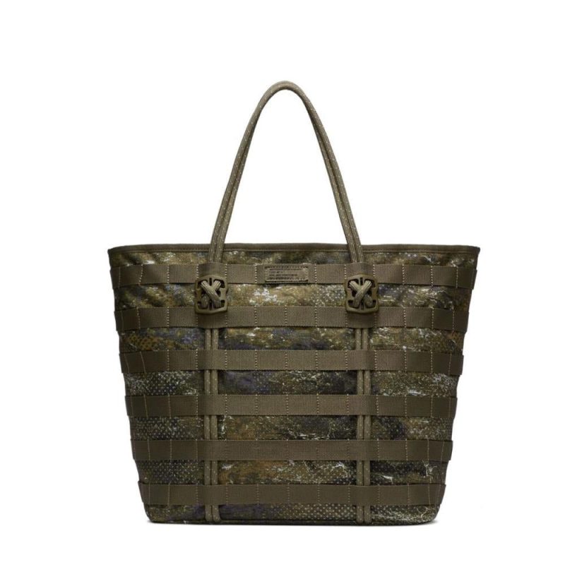 nike af1 printed tote bag olive 328714