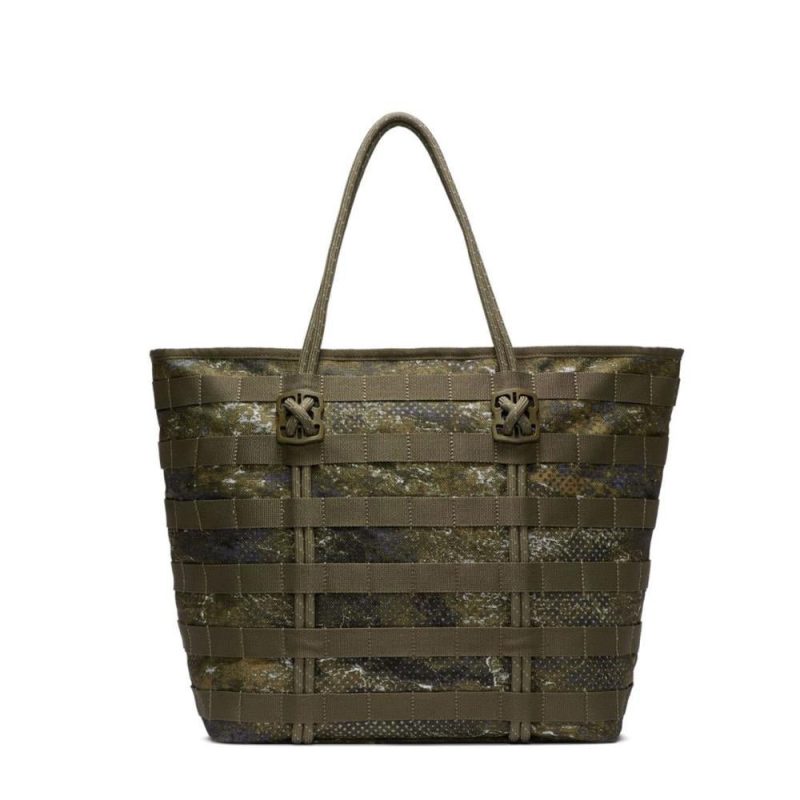 nike af1 printed tote bag olive 789116