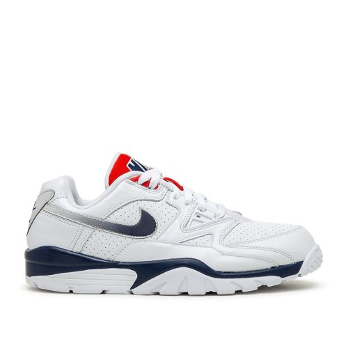 nike air cross trainer 3 low weiss navy rot 223524