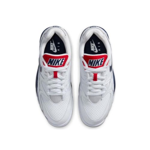 nike air cross trainer 3 low weiss navy rot 978539