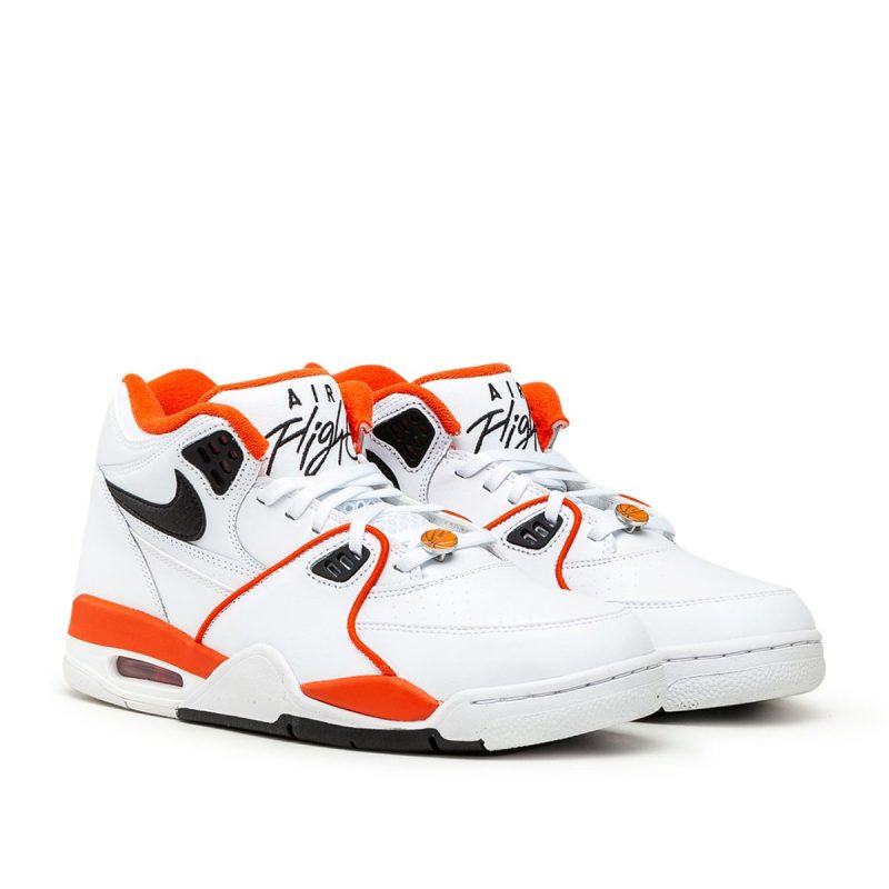 nike air flight 89 emb weiss orange 109775