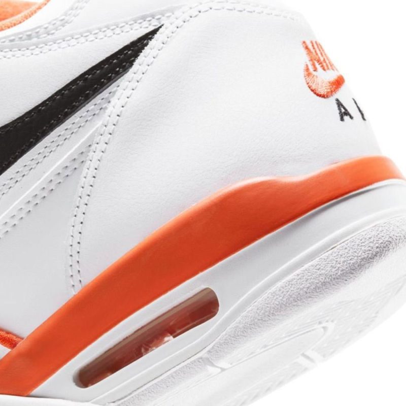 nike air flight 89 emb weiss orange 900654