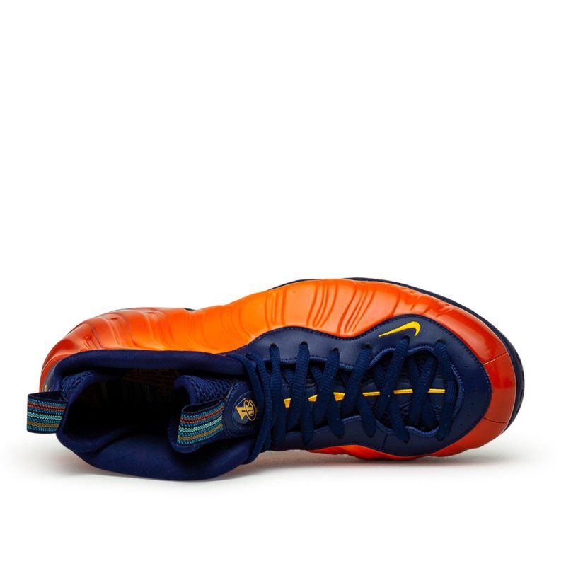 nike air foamposite 1 blau orange 387833