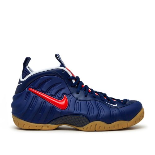 nike air foamposite pro blue void blau rot 287480