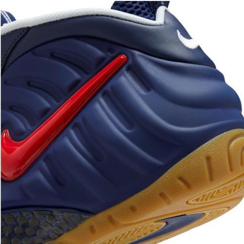 nike air foamposite pro blue void blau rot 606023