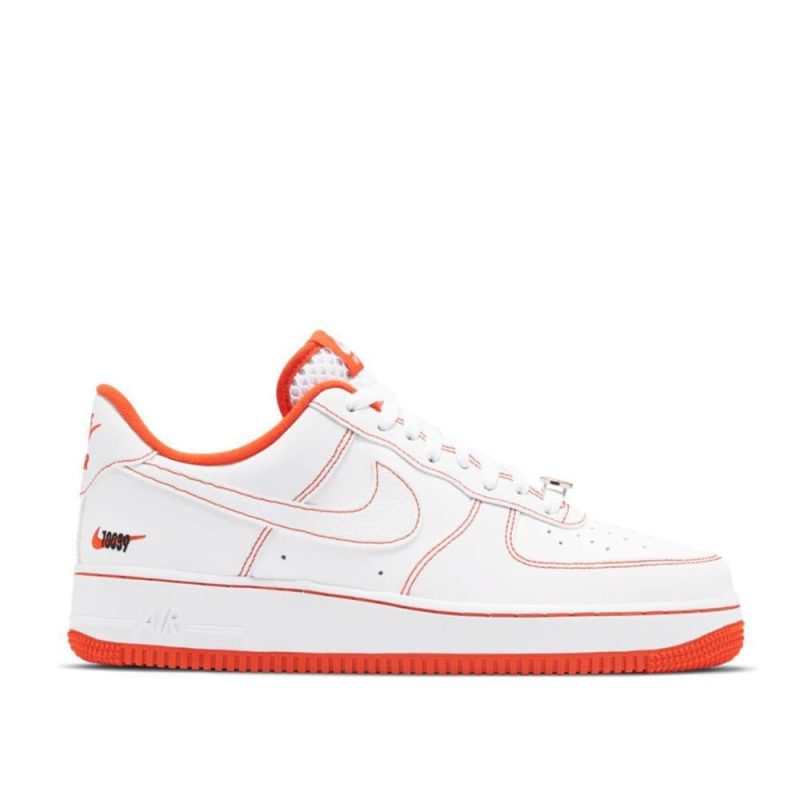 nike air force 1 07 lv8 rucker park weiss orange 236109