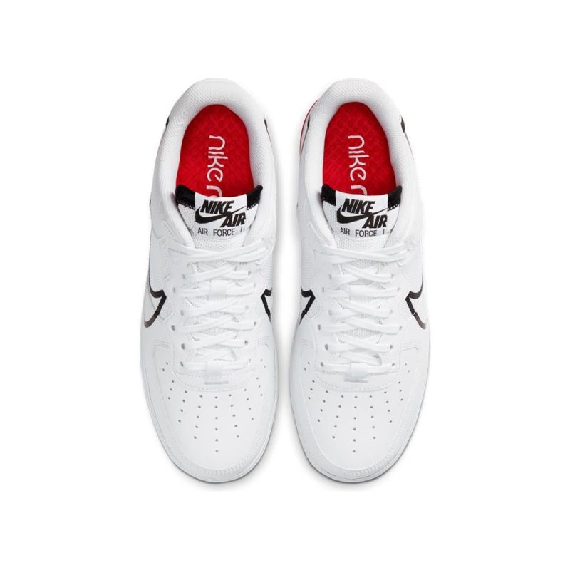 nike air force 1 react weiss rot 280964