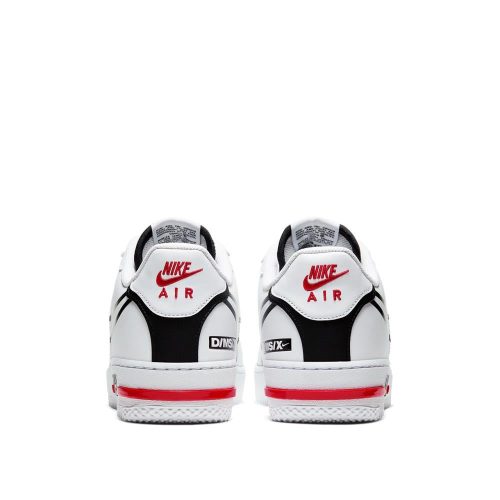 nike air force 1 react weiss rot 567236