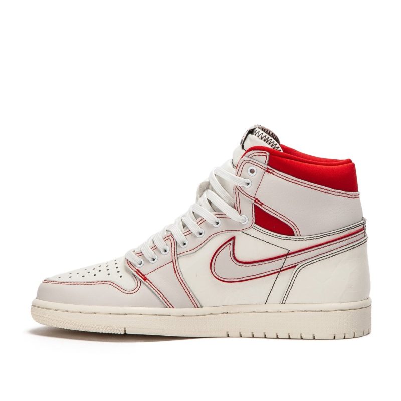 nike air jordan 1 retro high og phantom weiss rot 504442