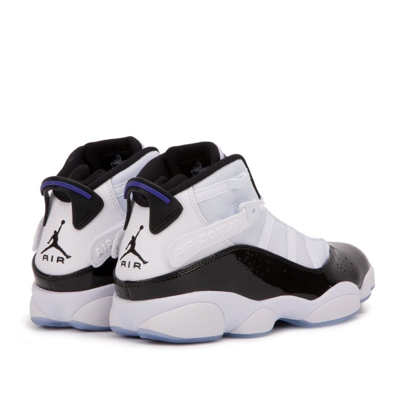 nike air jordan 6 rings weiss schwarz concord 795441