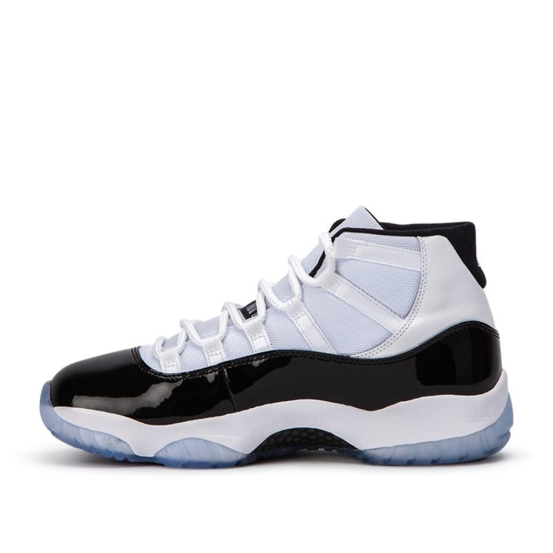 nike air jordan xi retro concord weiss schwarz 735830