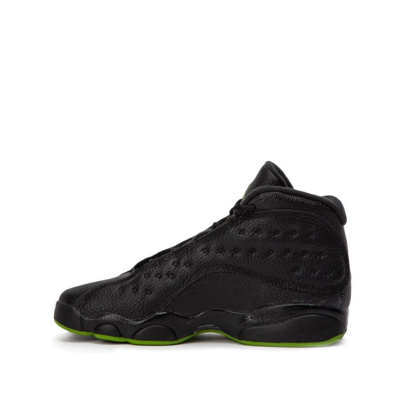 nike air jordan xiii retro bg schwarz grun 124692