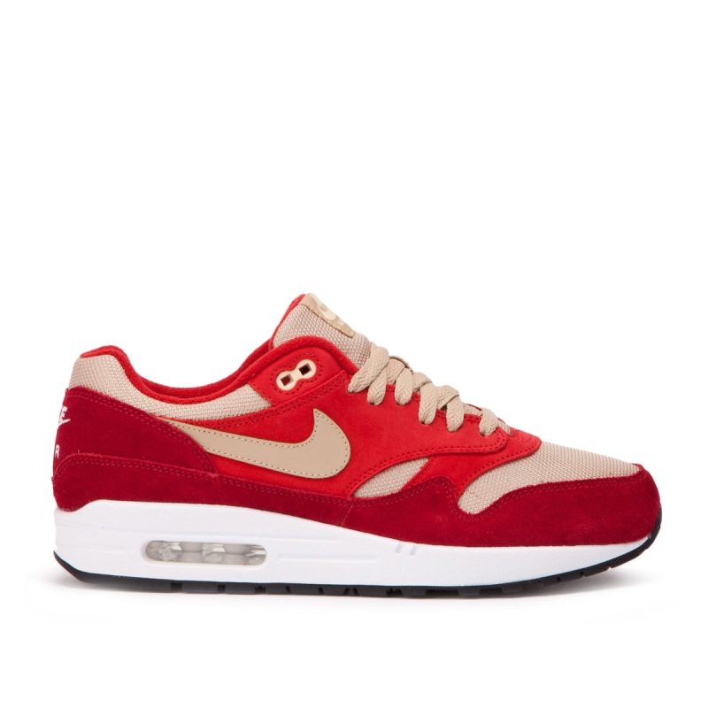 nike air max 1 premium curry pack rot beige vanille 151238