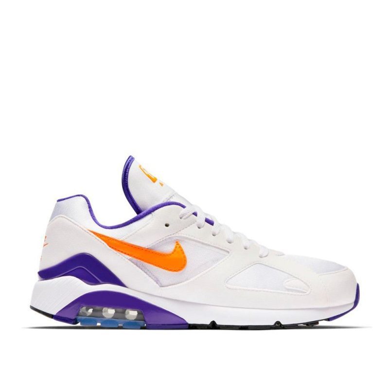 nike air max 180 og bright ceramic weiss lila orange 100647