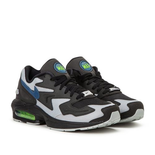 nike air max 2 light schwarz grau 223613