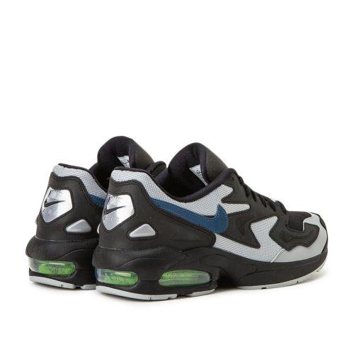 nike air max 2 light schwarz grau 897280