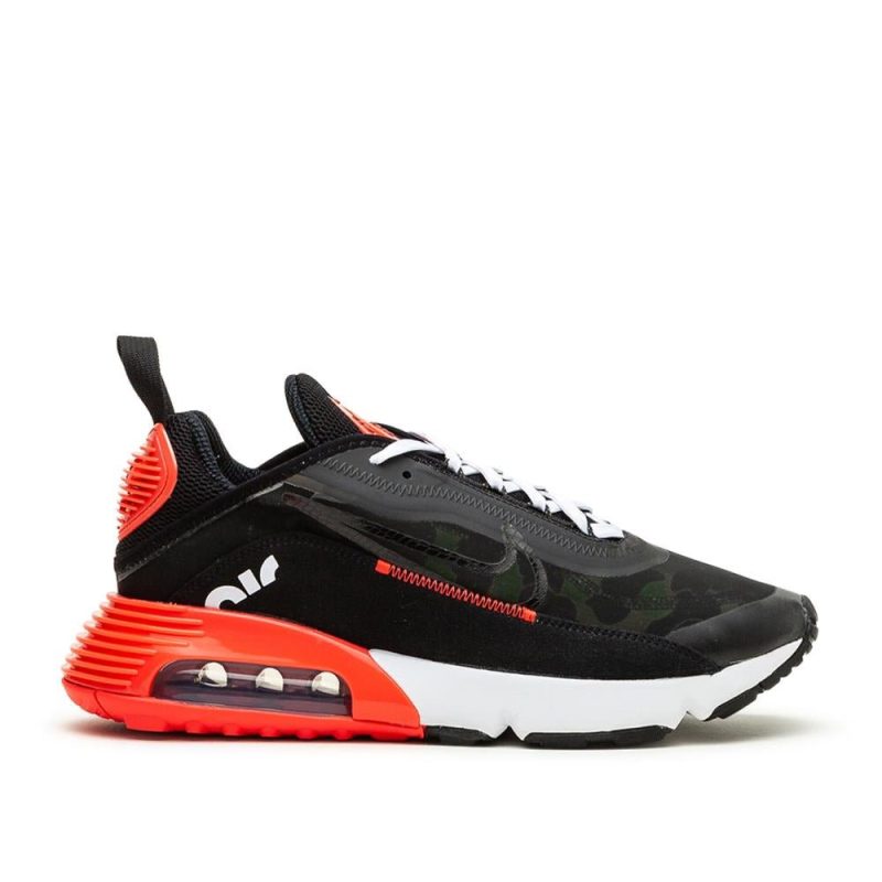 nike air max 2090 reverse duck camo schwarz rot 530000