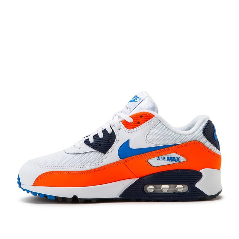 nike air max 90 essential blau weiss 432794