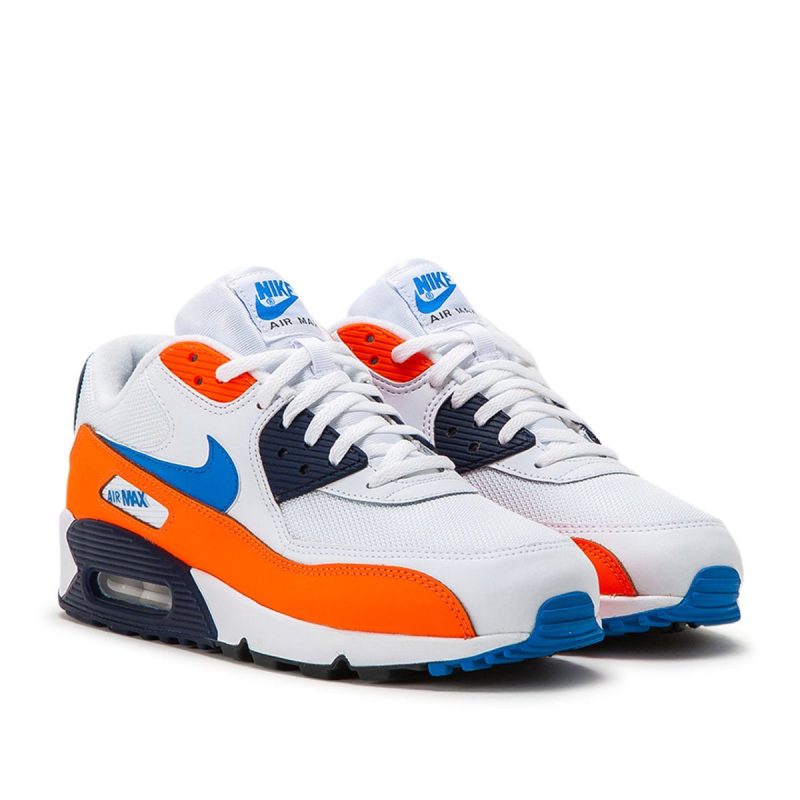 nike air max 90 essential blau weiss 871044