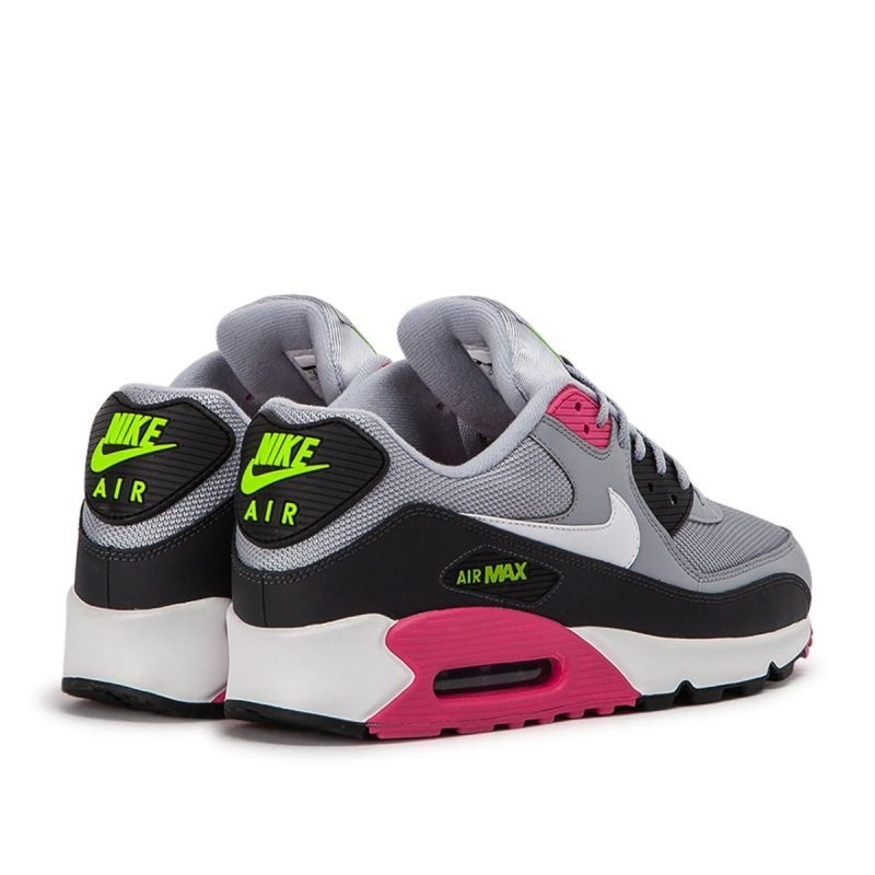 nike air max 90 essential grau pink 803604