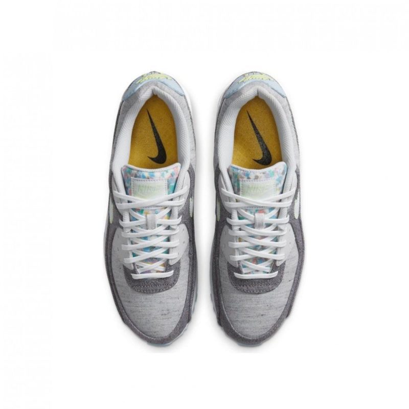 nike air max 90 nrg grau weiss blau 742612