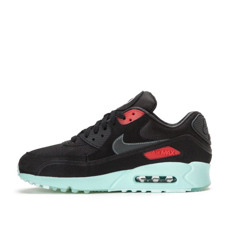 nike air max 90 premium vinyl schwarz 910009