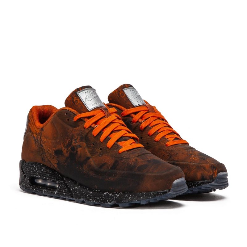 nike air max 90 qs mars landing orange schwarz 873586